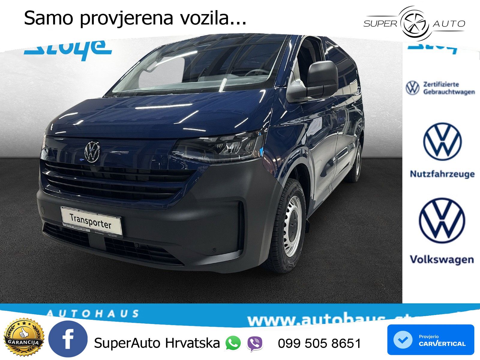 Volkswagen Transporter Kasten LR Klima 110 KS