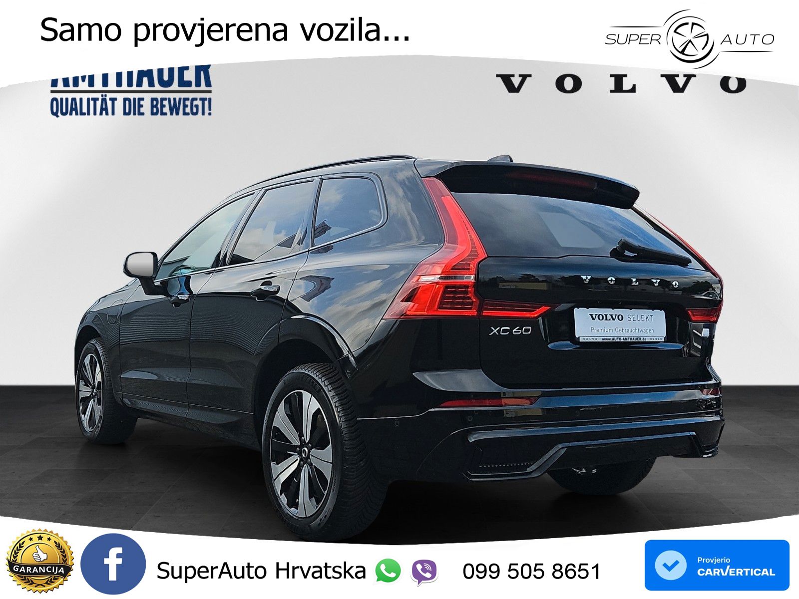 Volvo XC60 T8 AWD Geartronic ACC+GR SJED+360+PANO