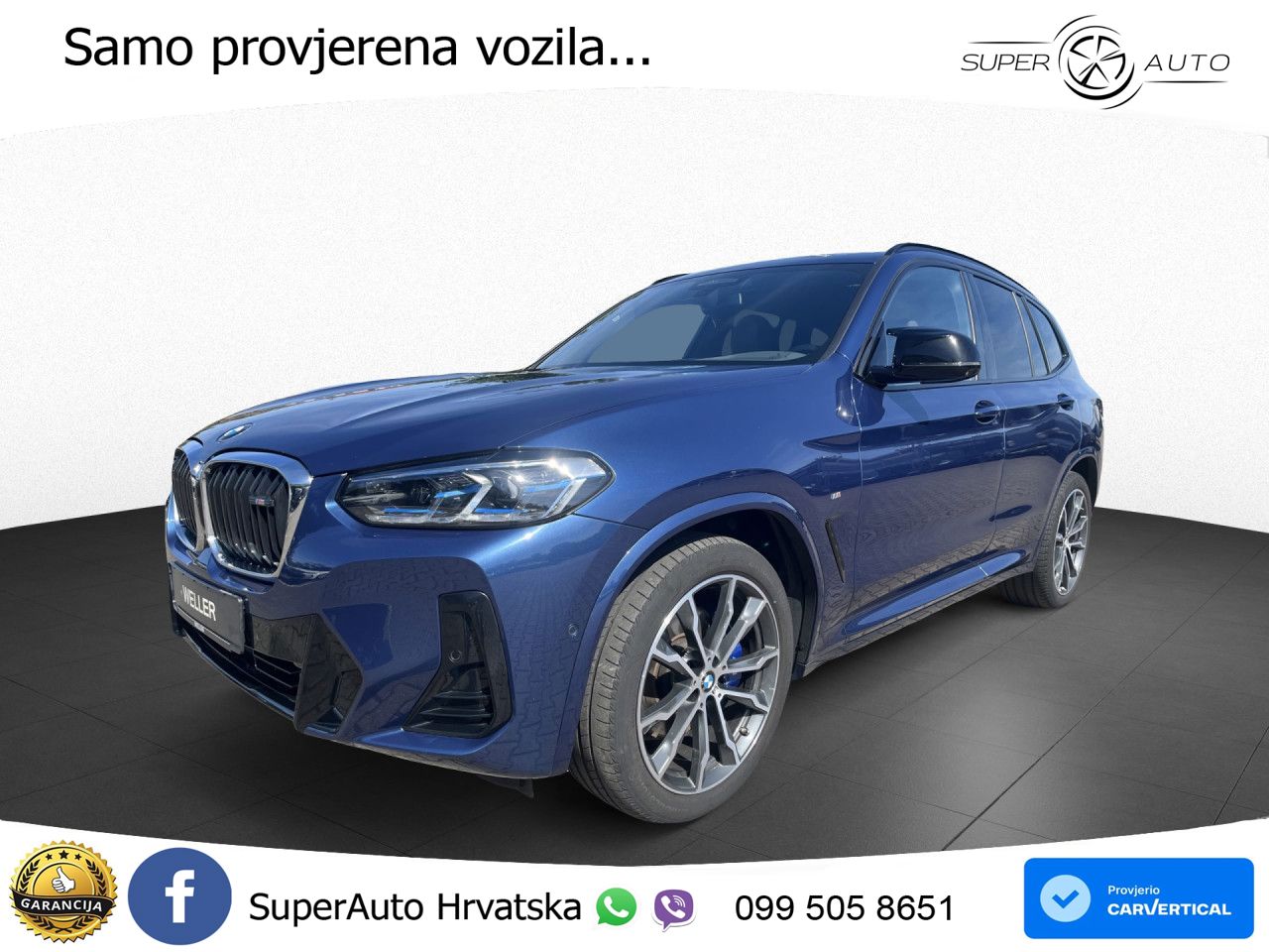 BMW X3 M40d xDrive Steptronic LED+GR SJED+ACC