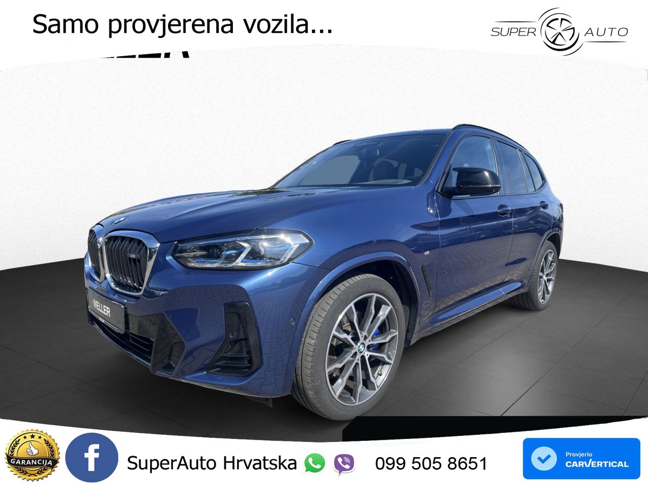 BMW X3 M40d xDrive Steptronic LED+GR SJED+ACC