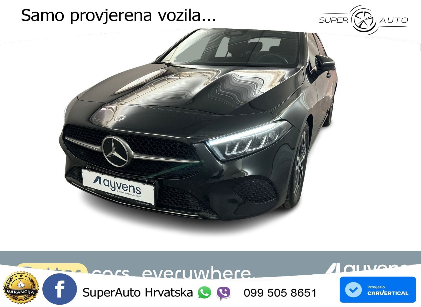 Mercedes-Benz A 180d 8G-DCT LED+GR SJED+ACC