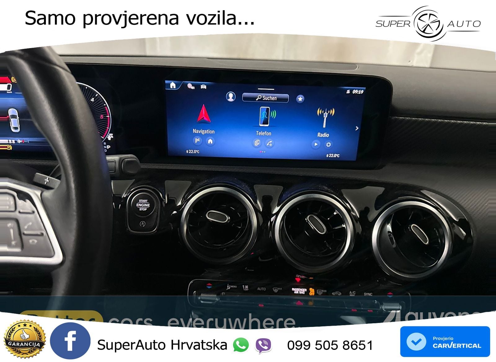 Mercedes-Benz A 180d 8G-DCT LED+GR SJED+ACC