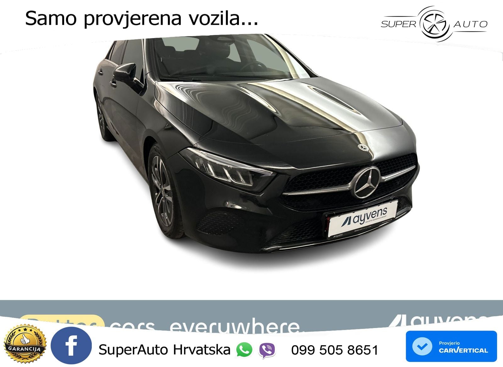 Mercedes-Benz A 180d 8G-DCT LED+GR SJED+ACC