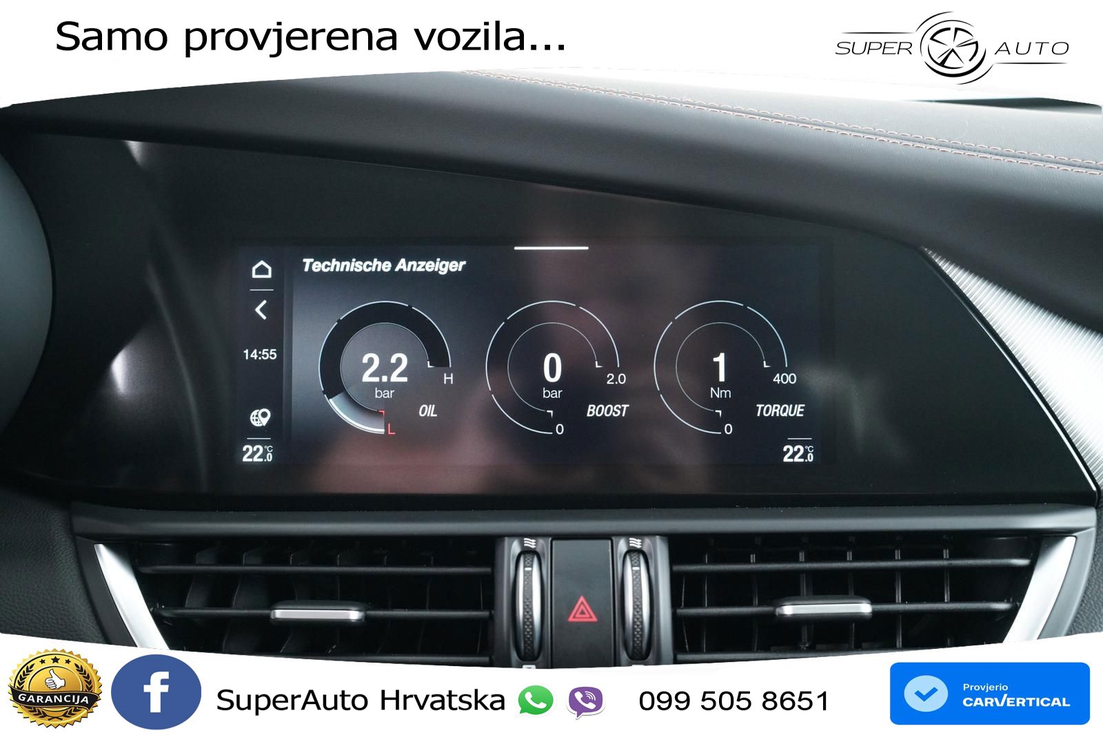 Alfa Romeo Giulia 2.0 Turbo (280 KS) Q4 Automatic LED+GR SJED+ACC