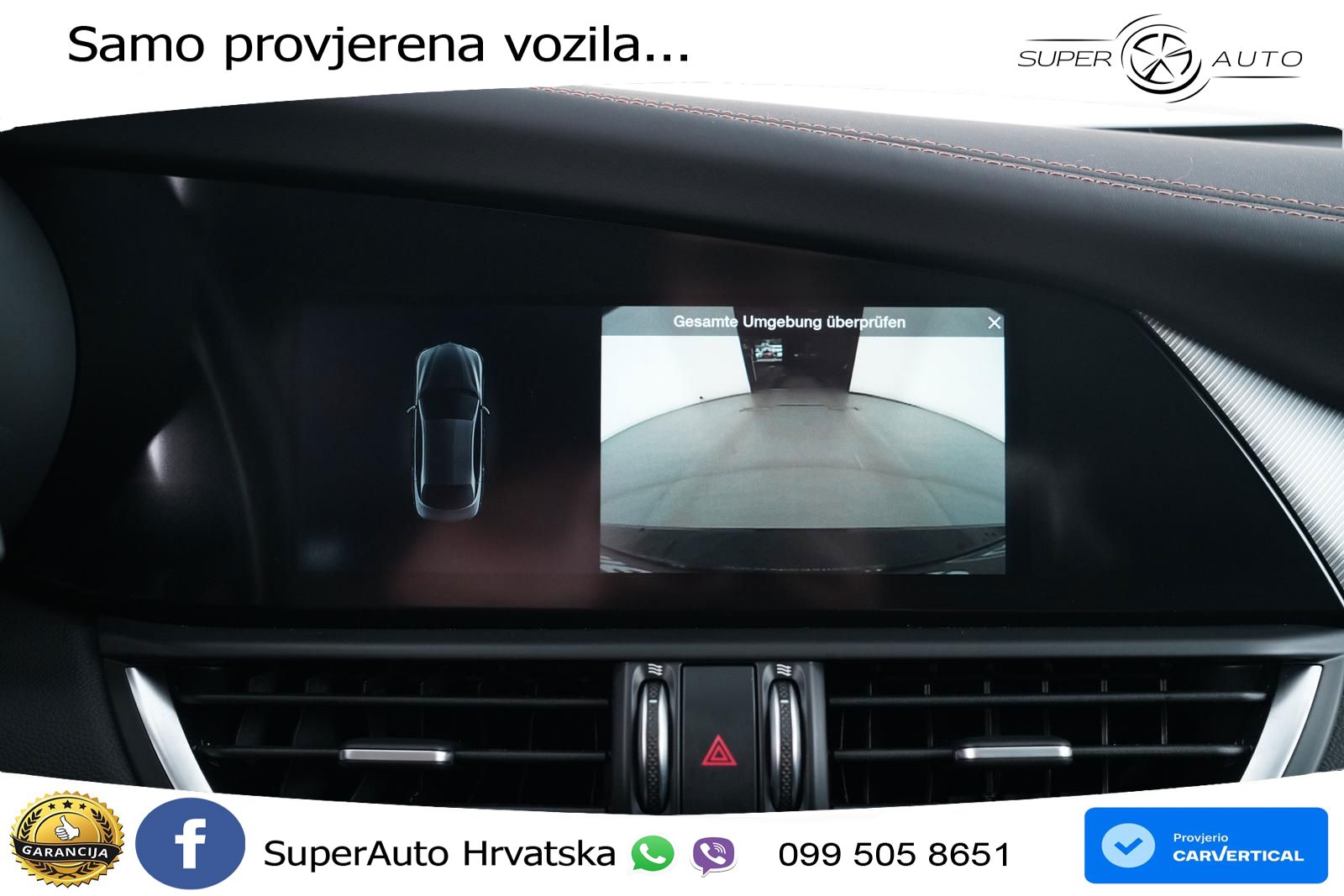 Alfa Romeo Giulia 2.0 Turbo (280 KS) Q4 Automatic LED+GR SJED+ACC