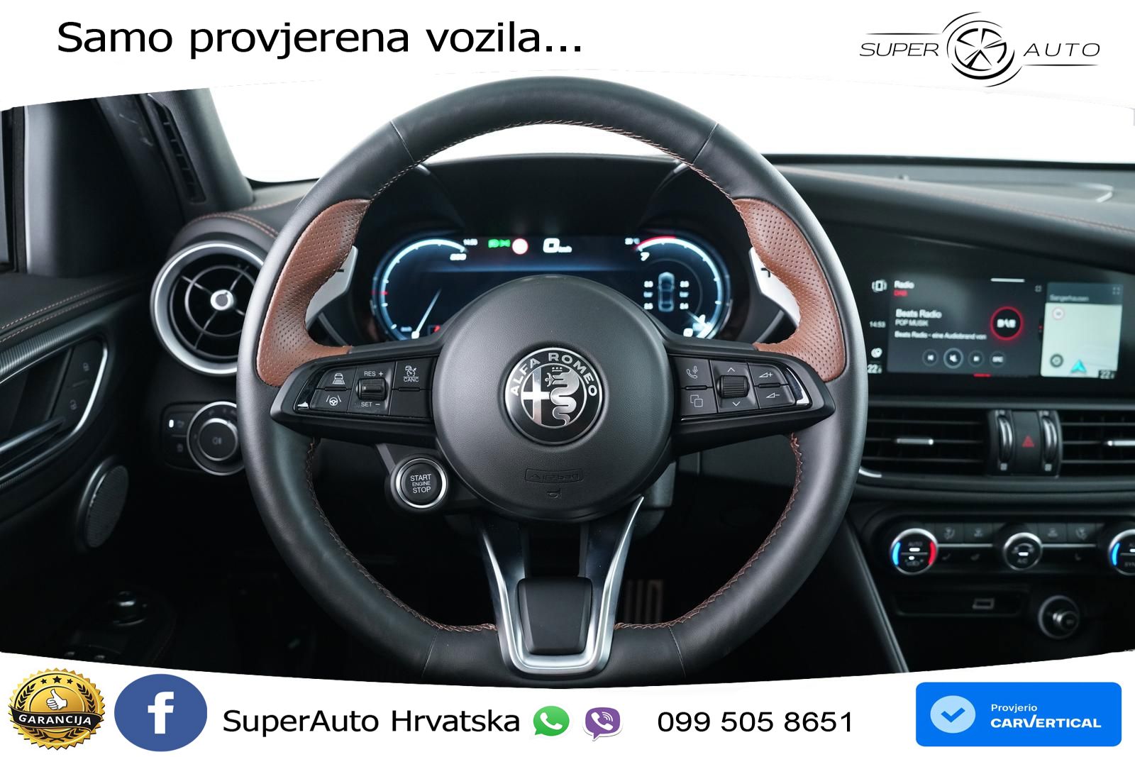 Alfa Romeo Giulia 2.0 Turbo (280 KS) Q4 Automatic LED+GR SJED+ACC