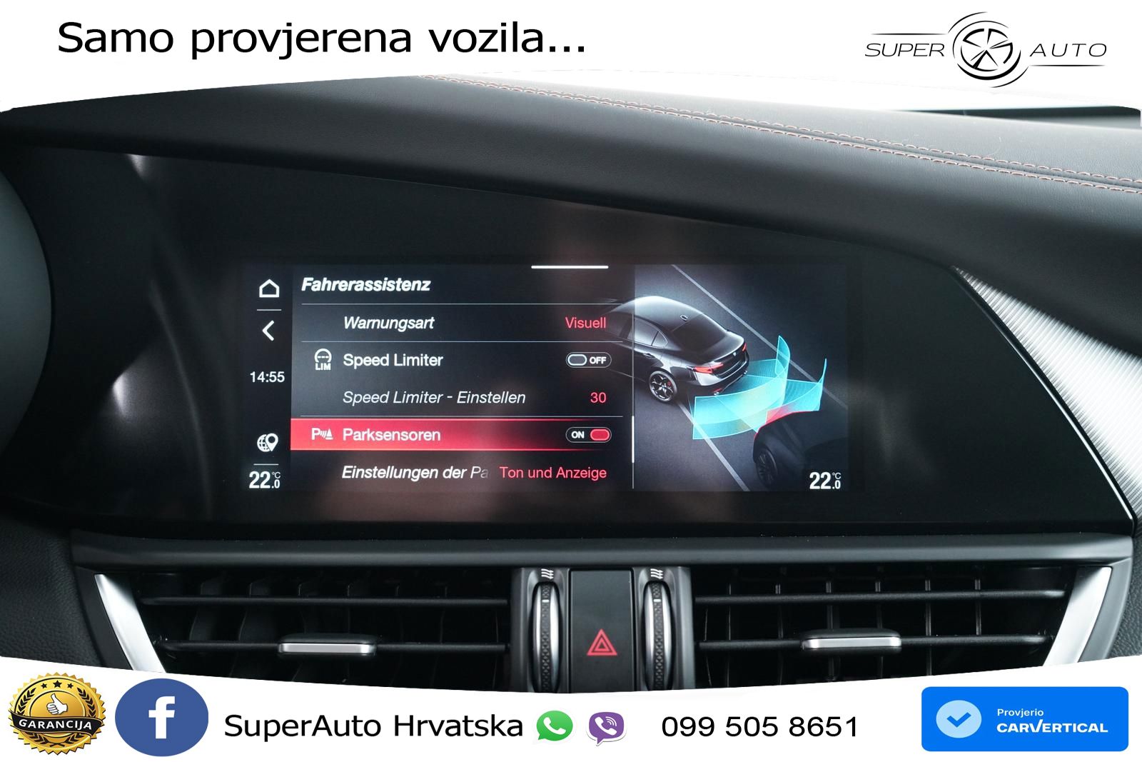 Alfa Romeo Giulia 2.0 Turbo (280 KS) Q4 Automatic LED+GR SJED+ACC