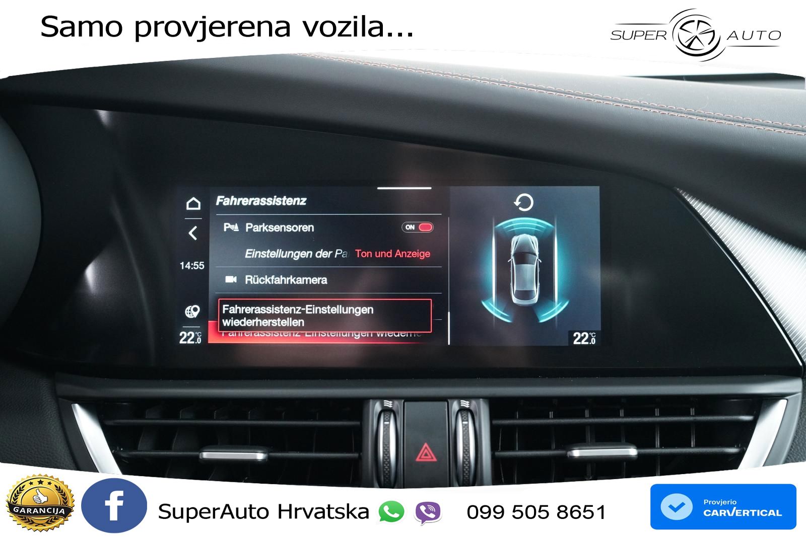 Alfa Romeo Giulia 2.0 Turbo (280 KS) Q4 Automatic LED+GR SJED+ACC