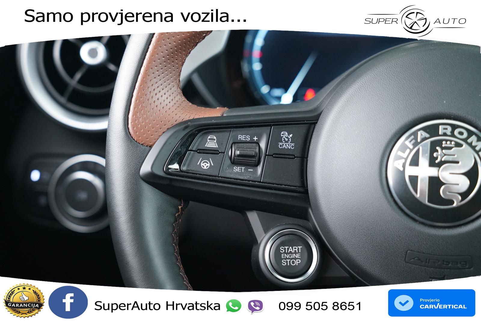 Alfa Romeo Giulia 2.0 Turbo (280 KS) Q4 Automatic LED+GR SJED+ACC