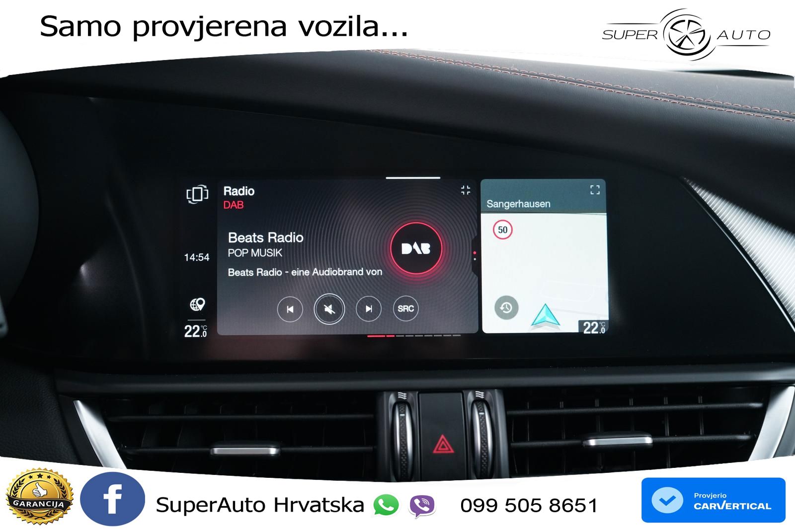 Alfa Romeo Giulia 2.0 Turbo (280 KS) Q4 Automatic LED+GR SJED+ACC