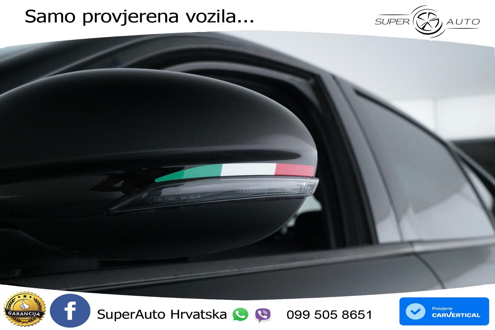 Alfa Romeo Giulia 2.0 Turbo (280 KS) Q4 Automatic LED+GR SJED+ACC