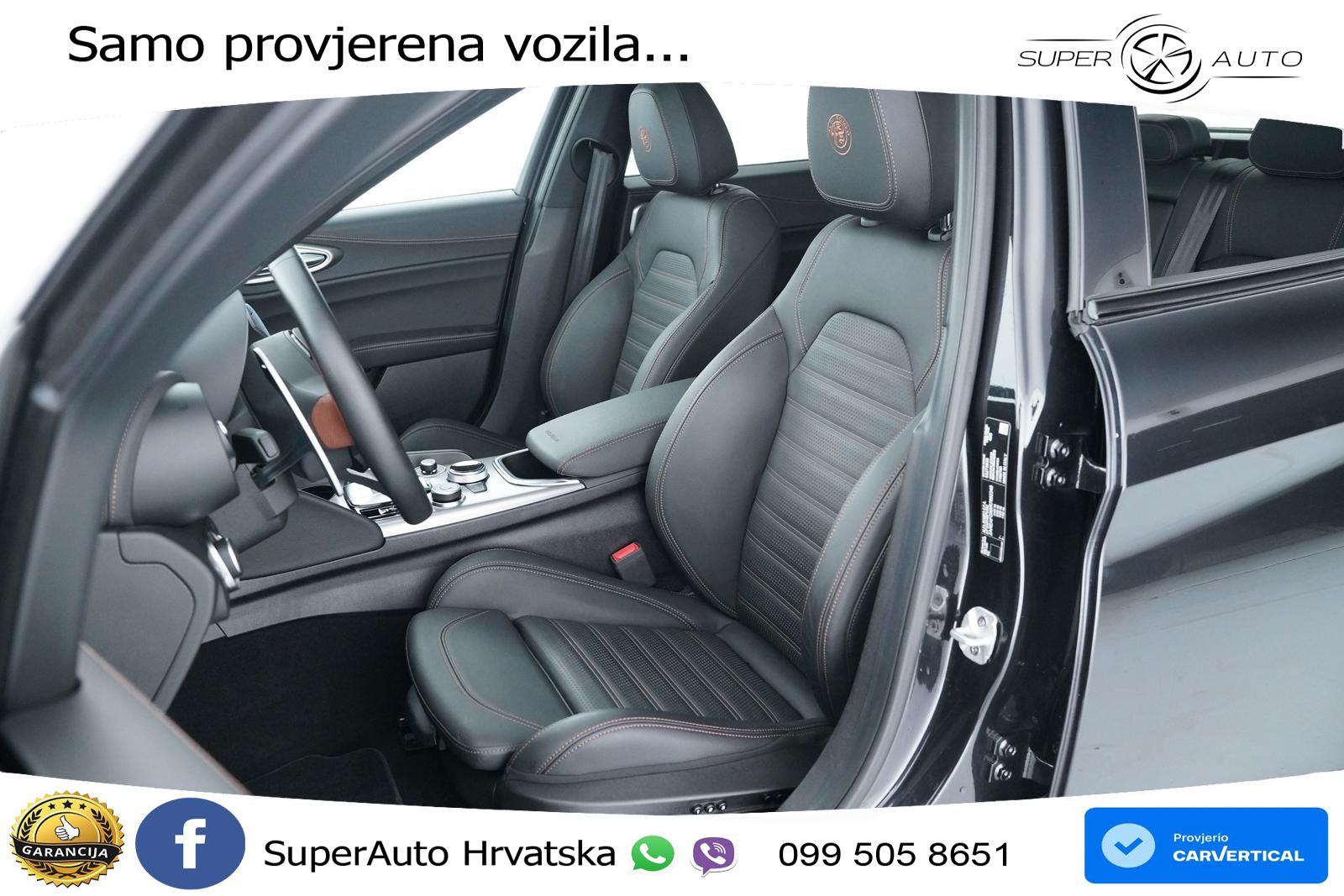 Alfa Romeo Giulia 2.0 Turbo (280 KS) Q4 Automatic LED+GR SJED+ACC