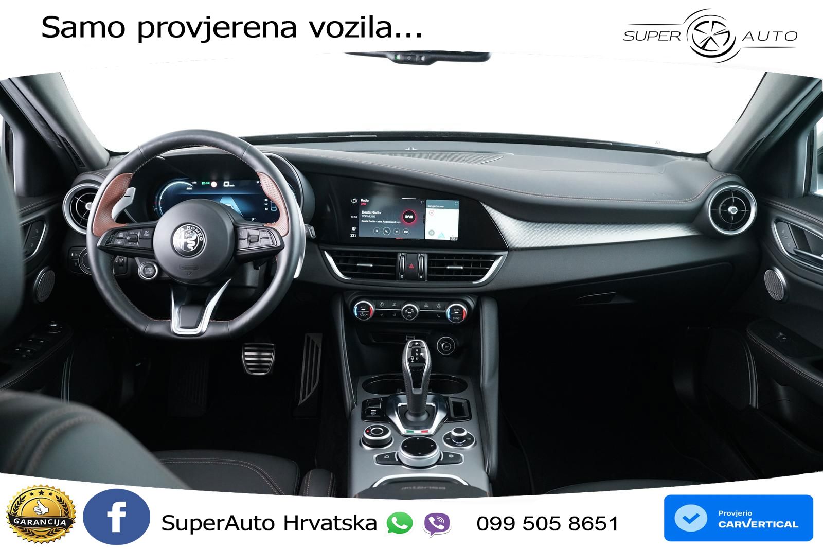 Alfa Romeo Giulia 2.0 Turbo (280 KS) Q4 Automatic LED+GR SJED+ACC