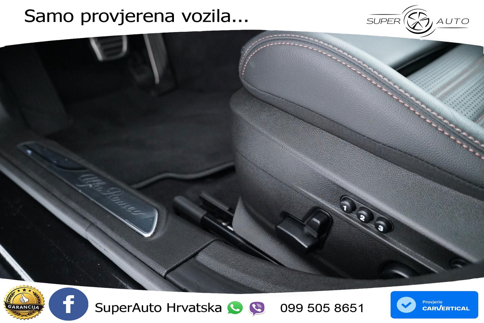 Alfa Romeo Giulia 2.0 Turbo (280 KS) Q4 Automatic LED+GR SJED+ACC