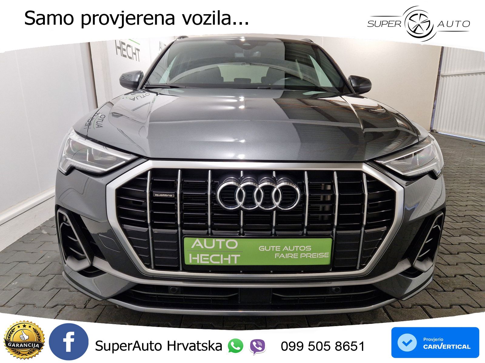 Audi Q3 40 TDI (200 KS) quattro S tronic S line LED+GR SJED+ACC