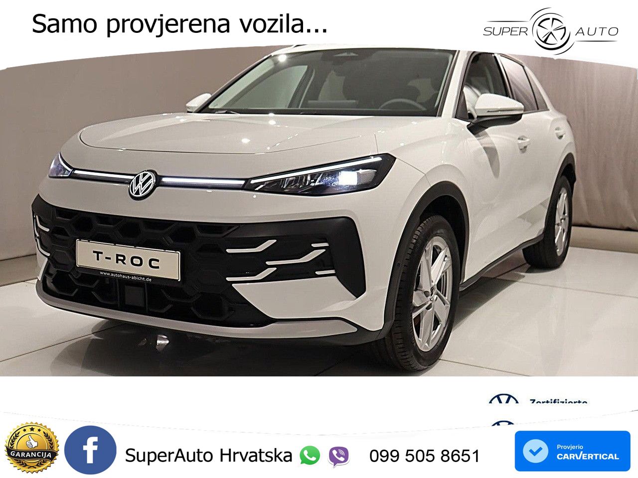 Volkswagen T-Roc 1.5 eTSI (150 KS)  DSG LED+GR SJED+ACC