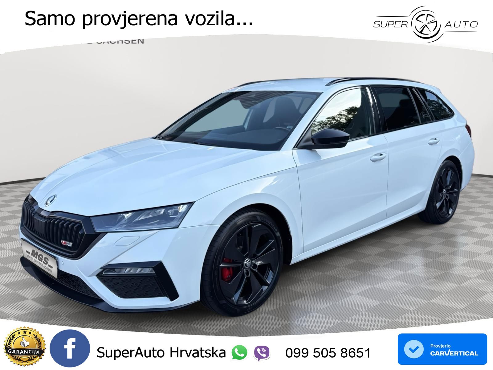 Škoda Octavia Combi RS 2.0 TDI (200 KS) DSG