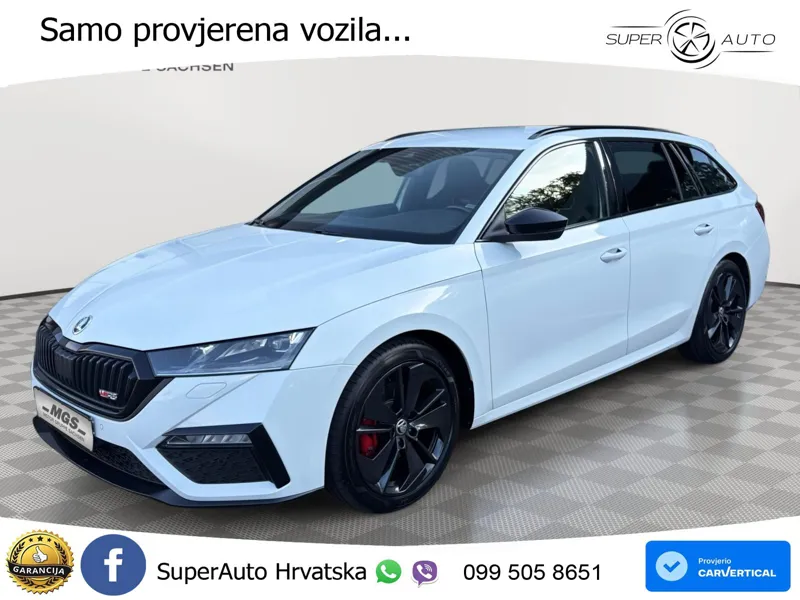 Škoda Octavia Combi RS 2.0 TDI (200 KS) DSG