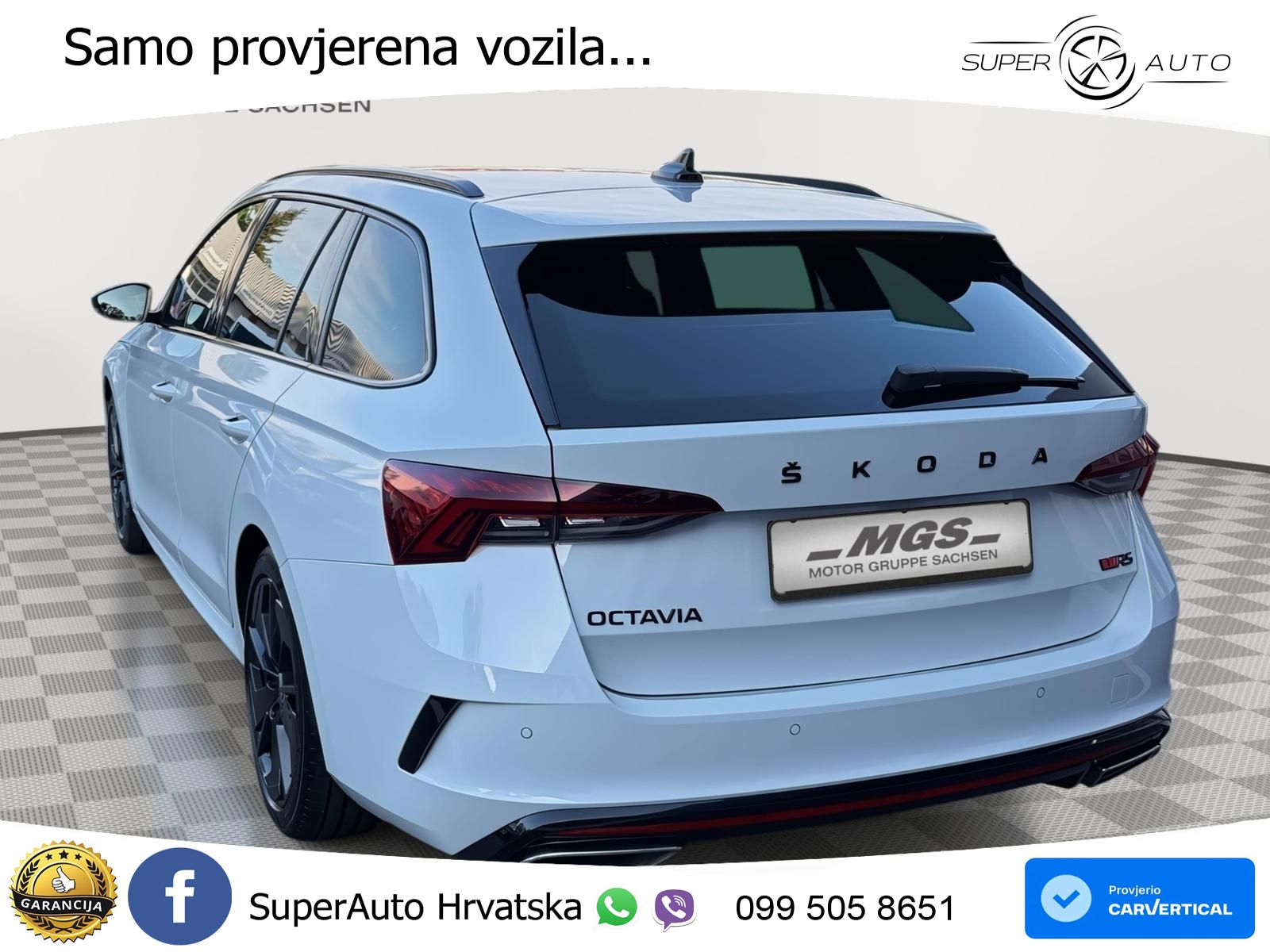 Škoda Octavia Combi RS 2.0 TDI (200 KS) DSG