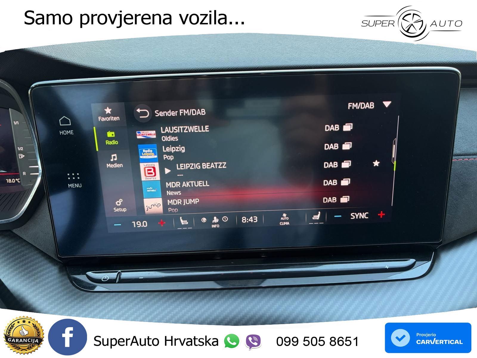 Škoda Octavia Combi RS 2.0 TDI (200 KS) DSG