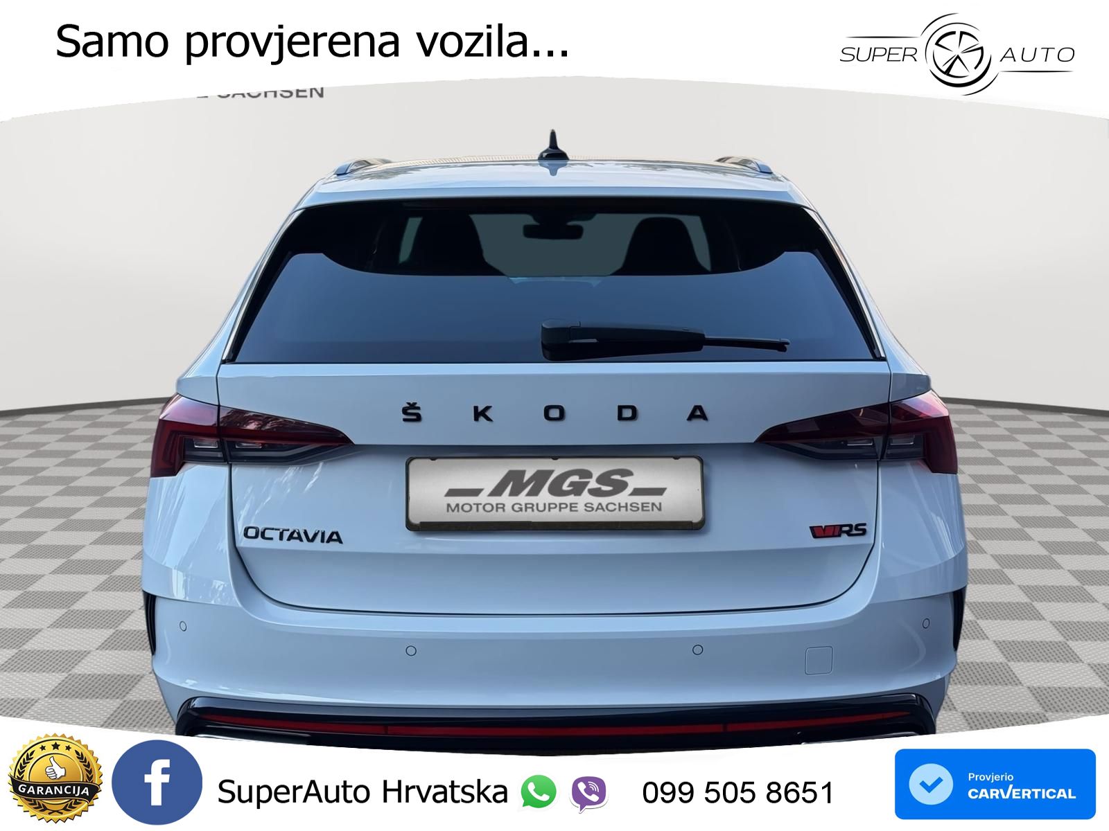 Škoda Octavia Combi RS 2.0 TDI (200 KS) DSG