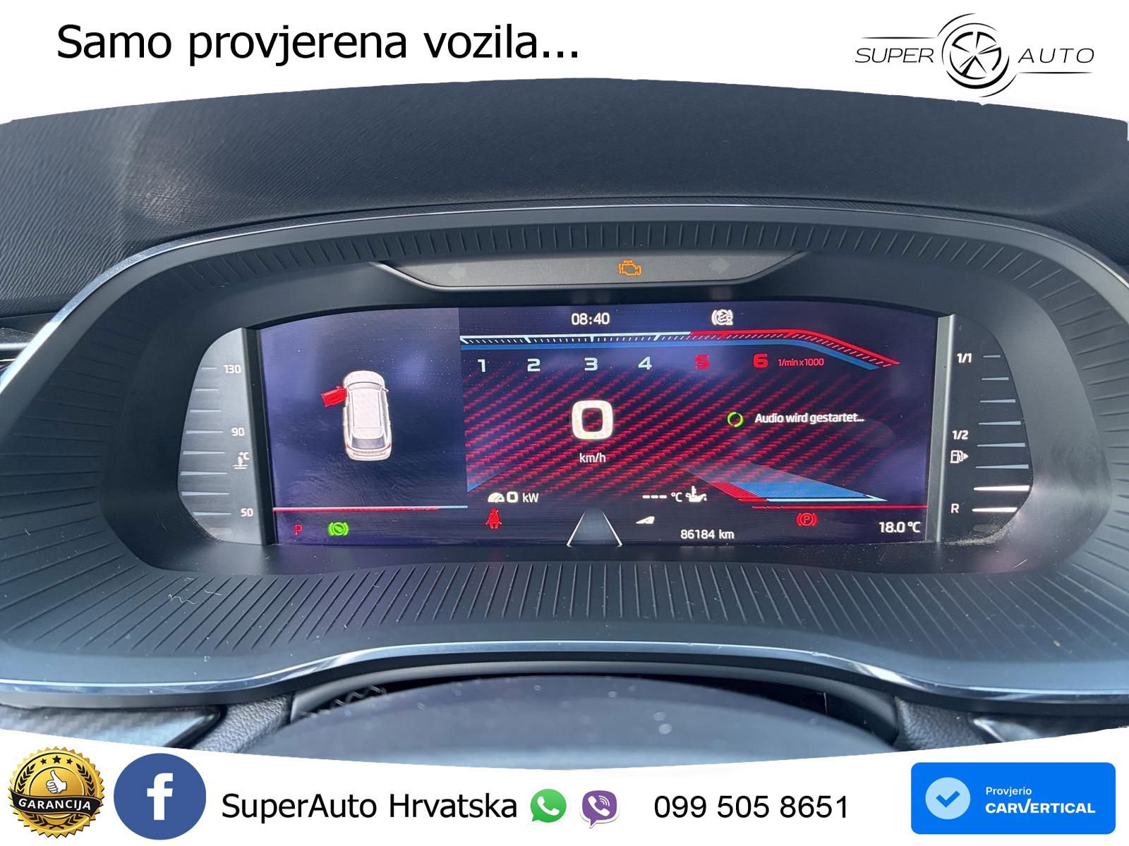Škoda Octavia Combi RS 2.0 TDI (200 KS) DSG
