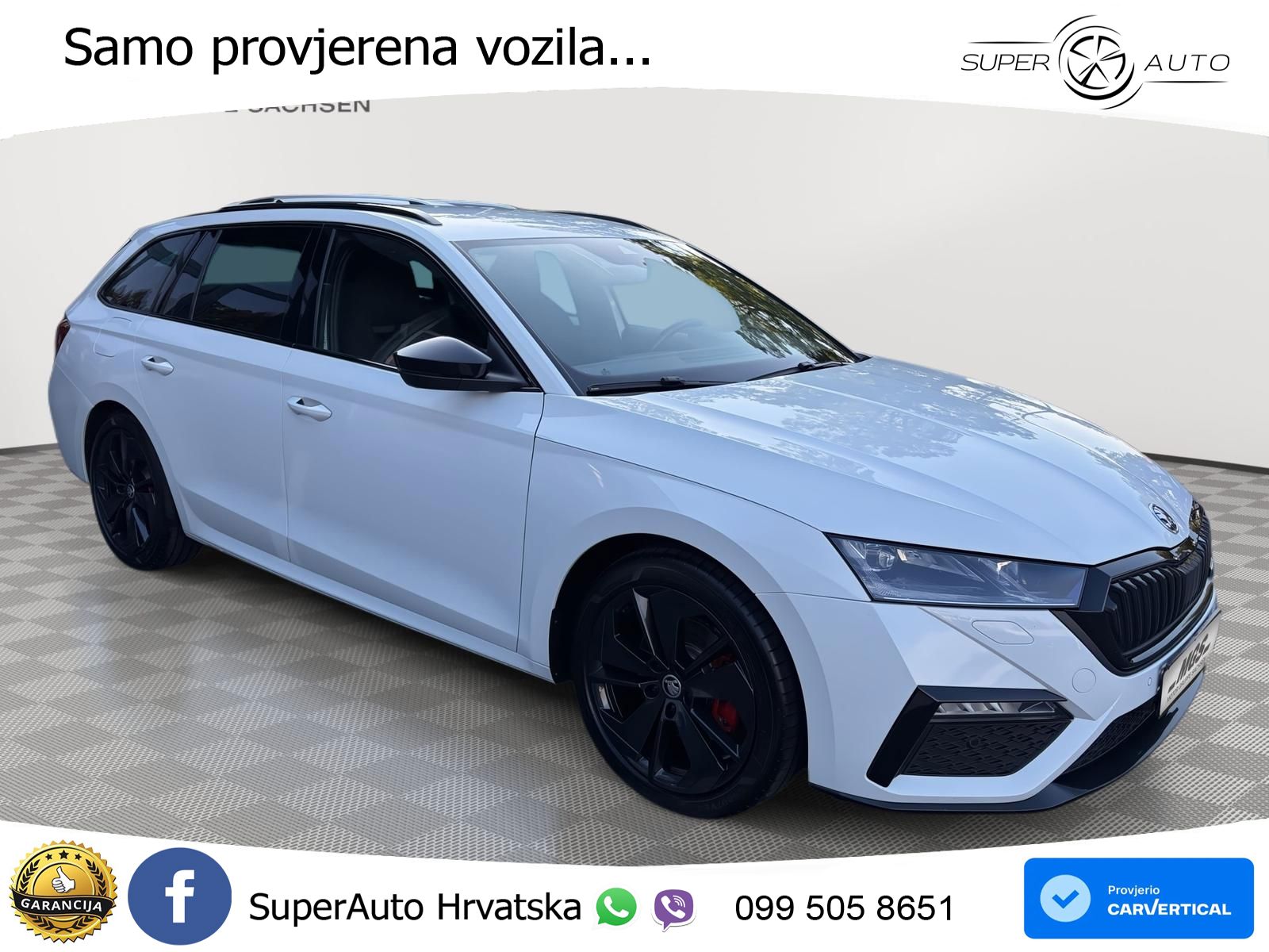 Škoda Octavia Combi RS 2.0 TDI (200 KS) DSG