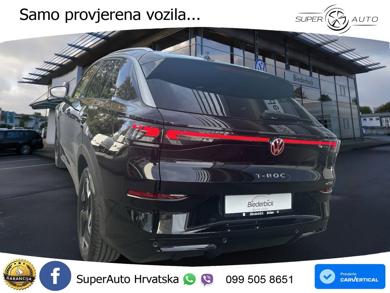 Volkswagen T-Roc II 1.5 eTSI (150 KS)  DSG LED+GR SJED+ACC