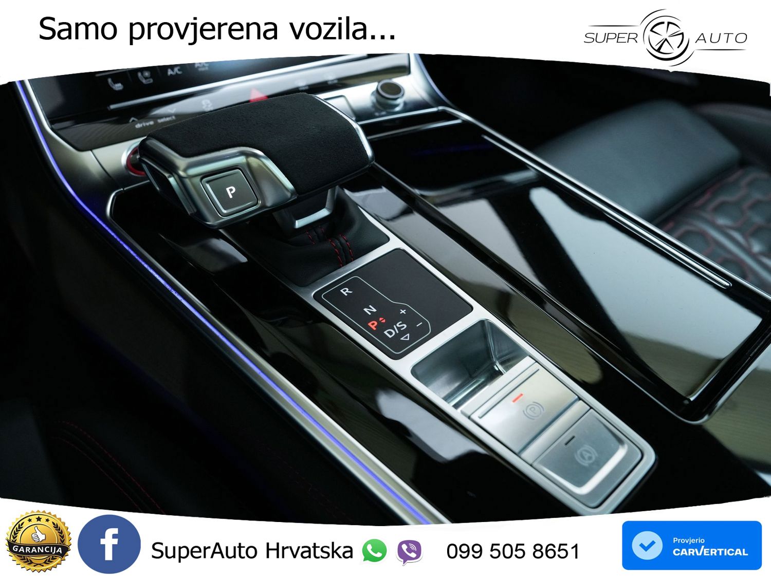 Audi RS7 4.0 TFSI V8 performance (630 KS) quattro tiptronic MATRIX+GR SJED+KAM