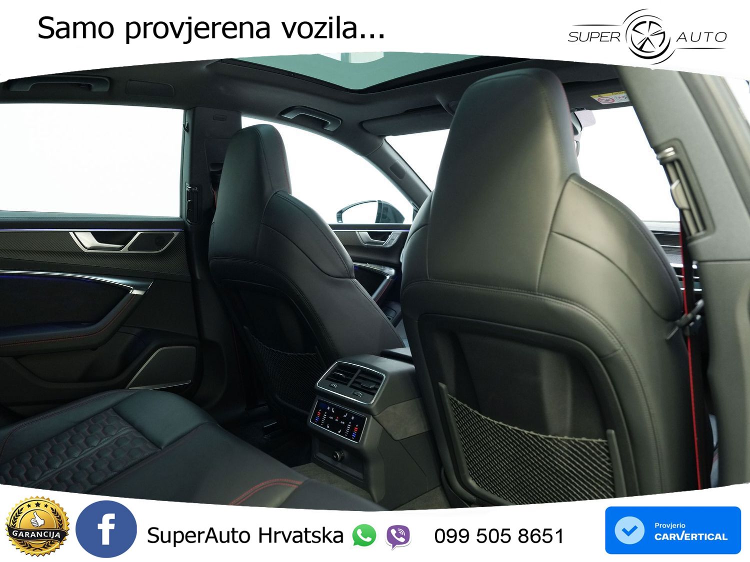 Audi RS7 4.0 TFSI V8 performance (630 KS) quattro tiptronic MATRIX+GR SJED+KAM