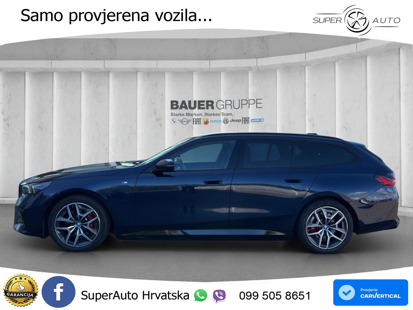 BMW 530e Touring (299 KS) Steptronic M Sport LED+GR SJED+ACC