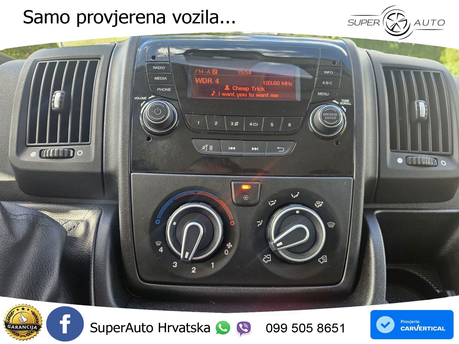 Peugeot Boxer Doka 3-Seitenkipper AHK Klima 1.Hand 131 KS