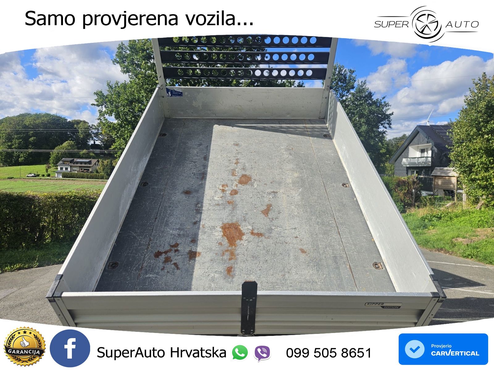 Peugeot Boxer Doka 3-Seitenkipper AHK Klima 1.Hand 131 KS