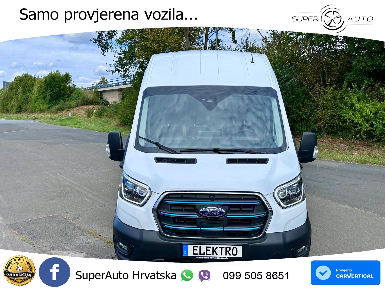 Ford Transit E 350 L3H3 230V Wechselricher 184 KS