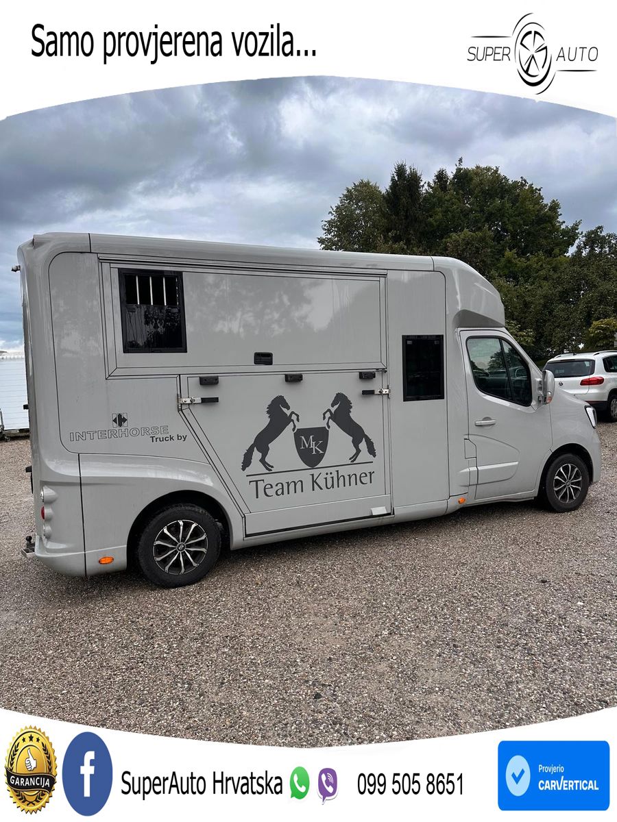 Renault Master Interhorse  5 Sitzer  Haras / Hengste 170 KS