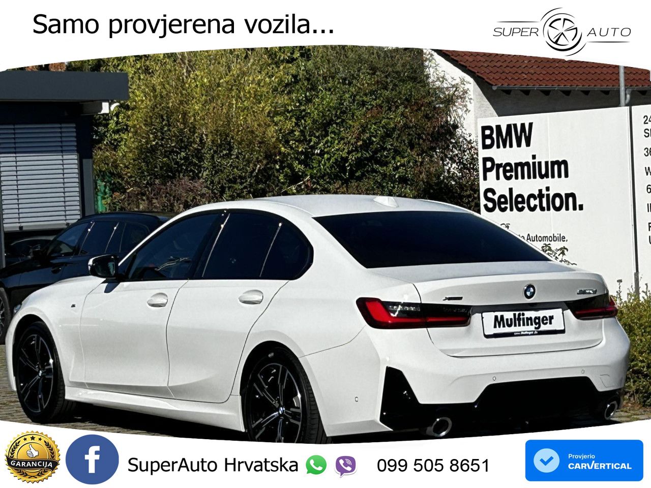 BMW 320d (190 KS) xDrive Steptronic M Sport LED+GR SJED+ACC