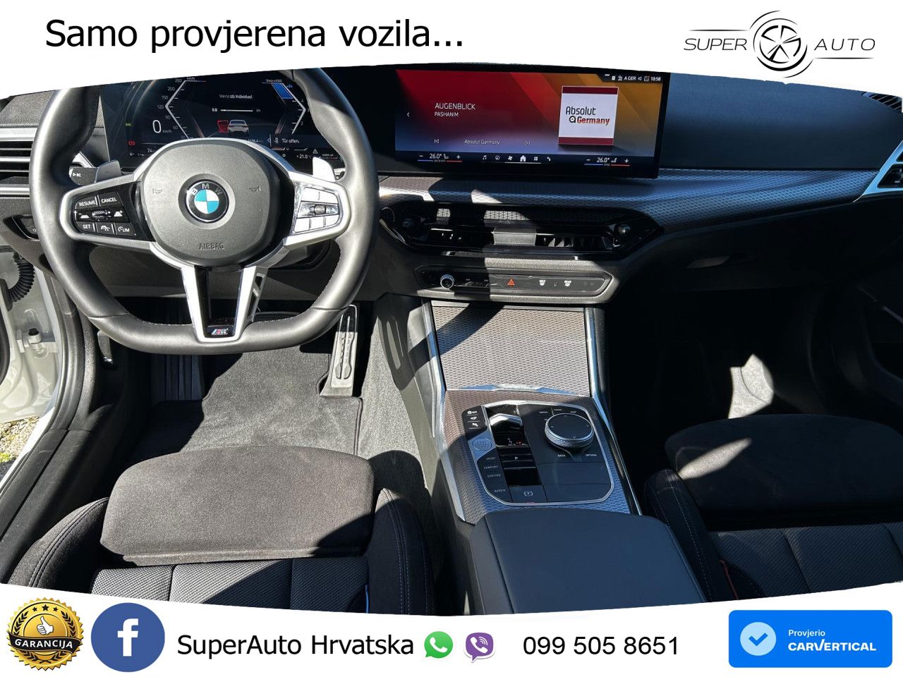 BMW 320d (190 KS) xDrive Steptronic M Sport LED+GR SJED+ACC
