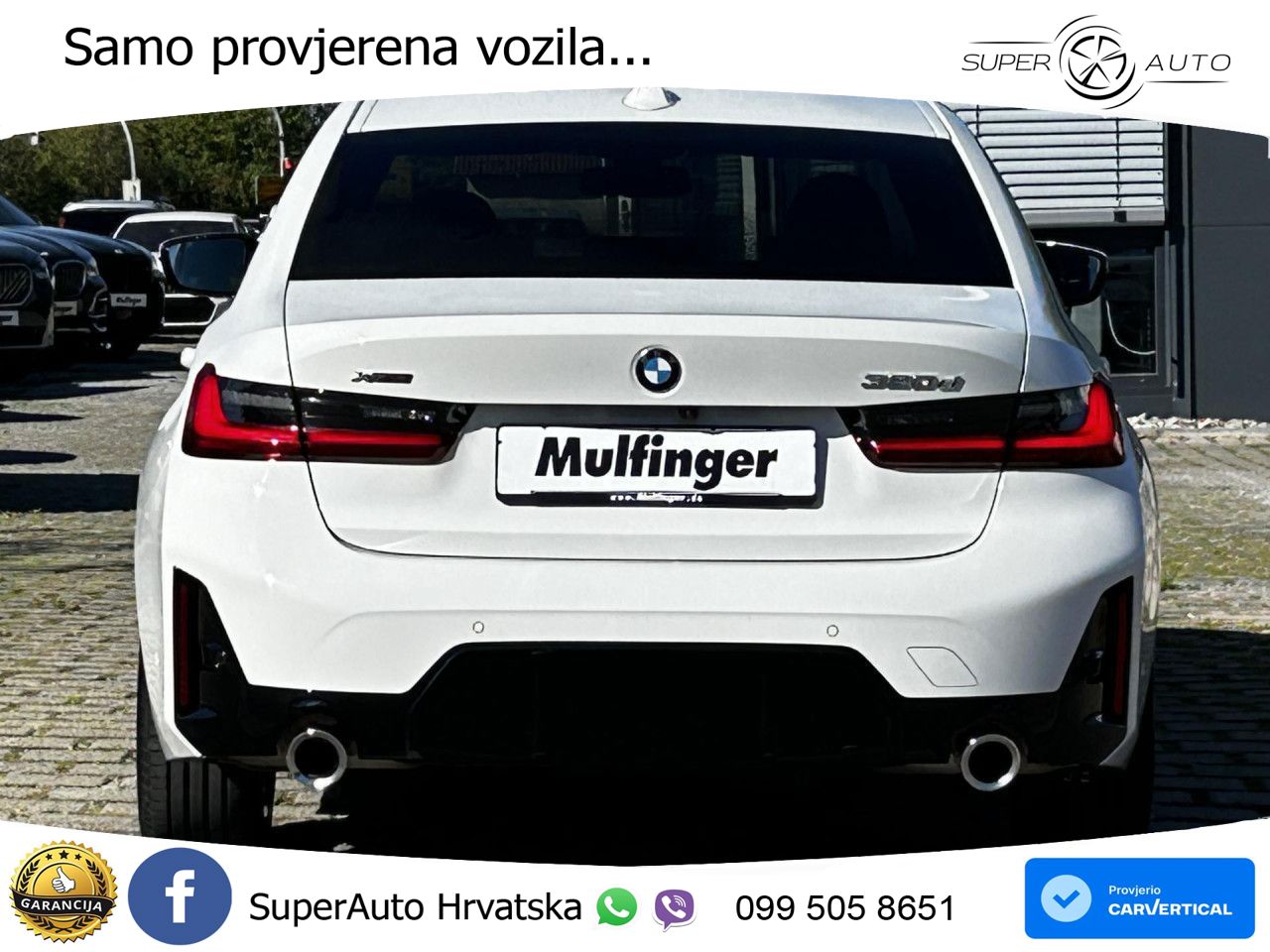 BMW 320d (190 KS) xDrive Steptronic M Sport LED+GR SJED+ACC