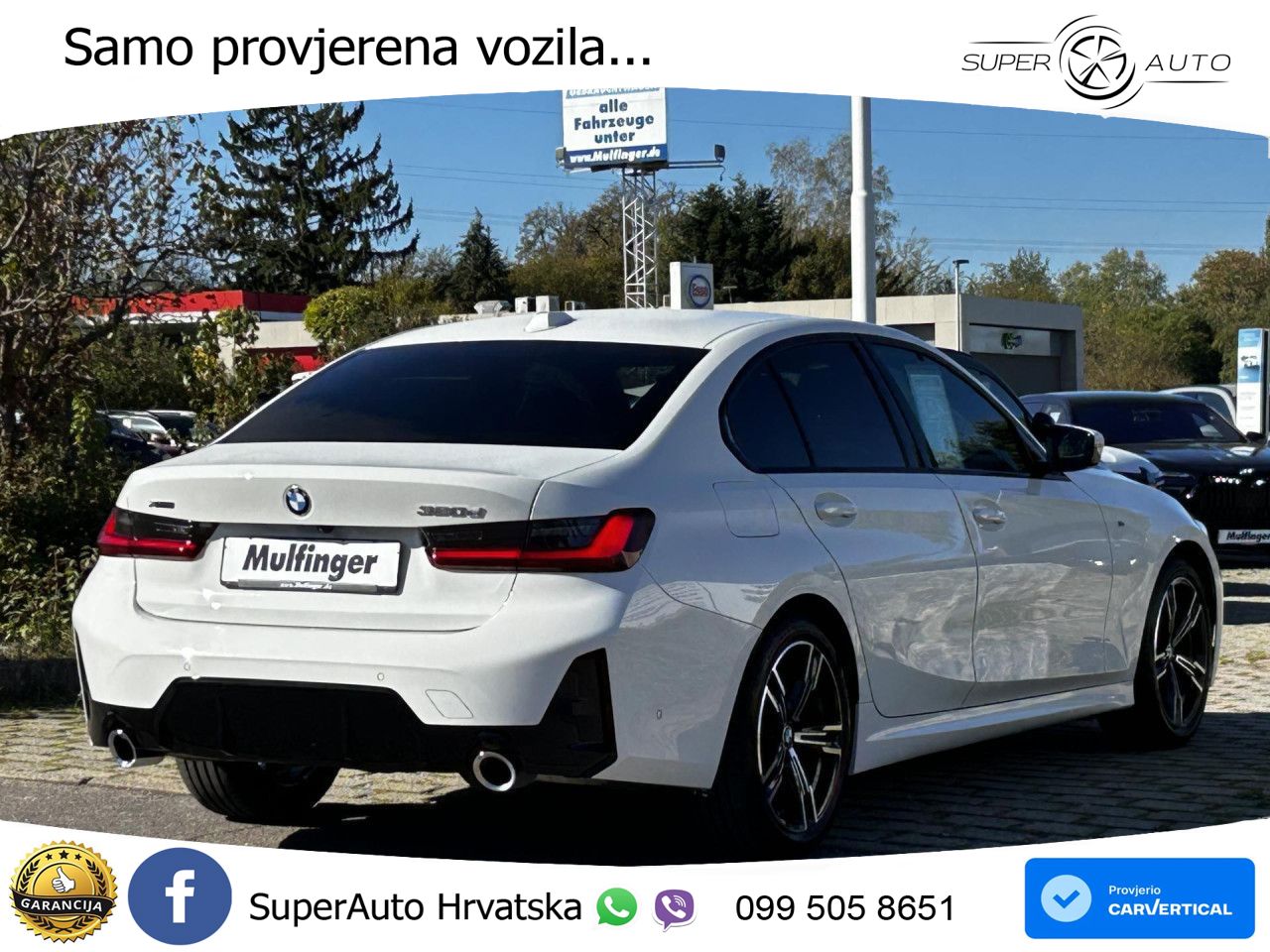 BMW 320d (190 KS) xDrive Steptronic M Sport LED+GR SJED+ACC