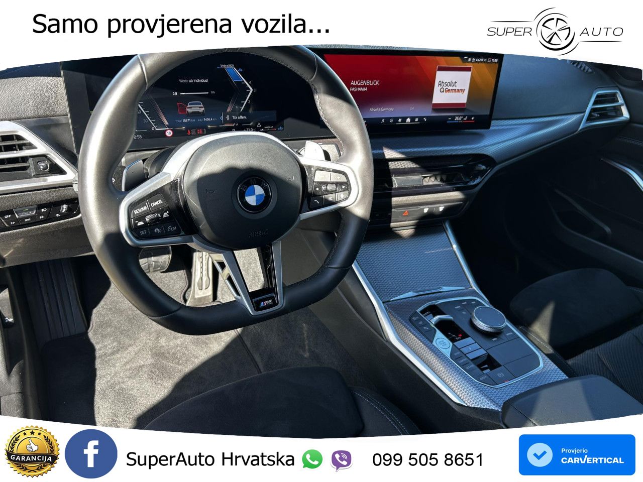 BMW 320d (190 KS) xDrive Steptronic M Sport LED+GR SJED+ACC
