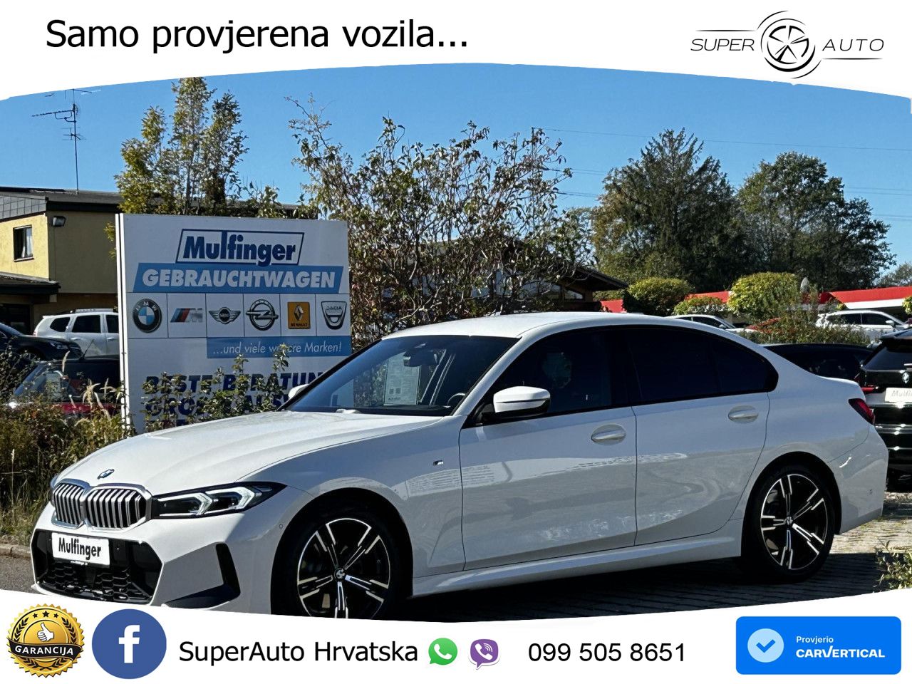 BMW 320d (190 KS) xDrive Steptronic M Sport LED+GR SJED+ACC
