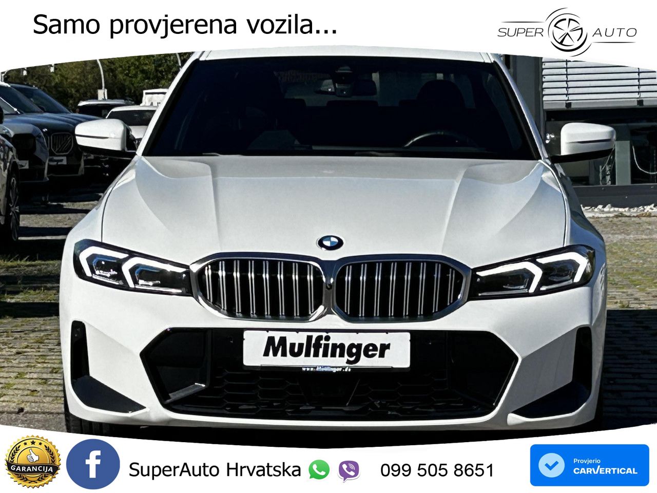 BMW 320d (190 KS) xDrive Steptronic M Sport LED+GR SJED+ACC