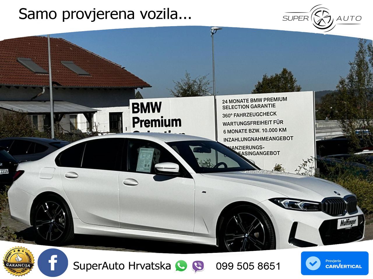 BMW 320d (190 KS) xDrive Steptronic M Sport LED+GR SJED+ACC