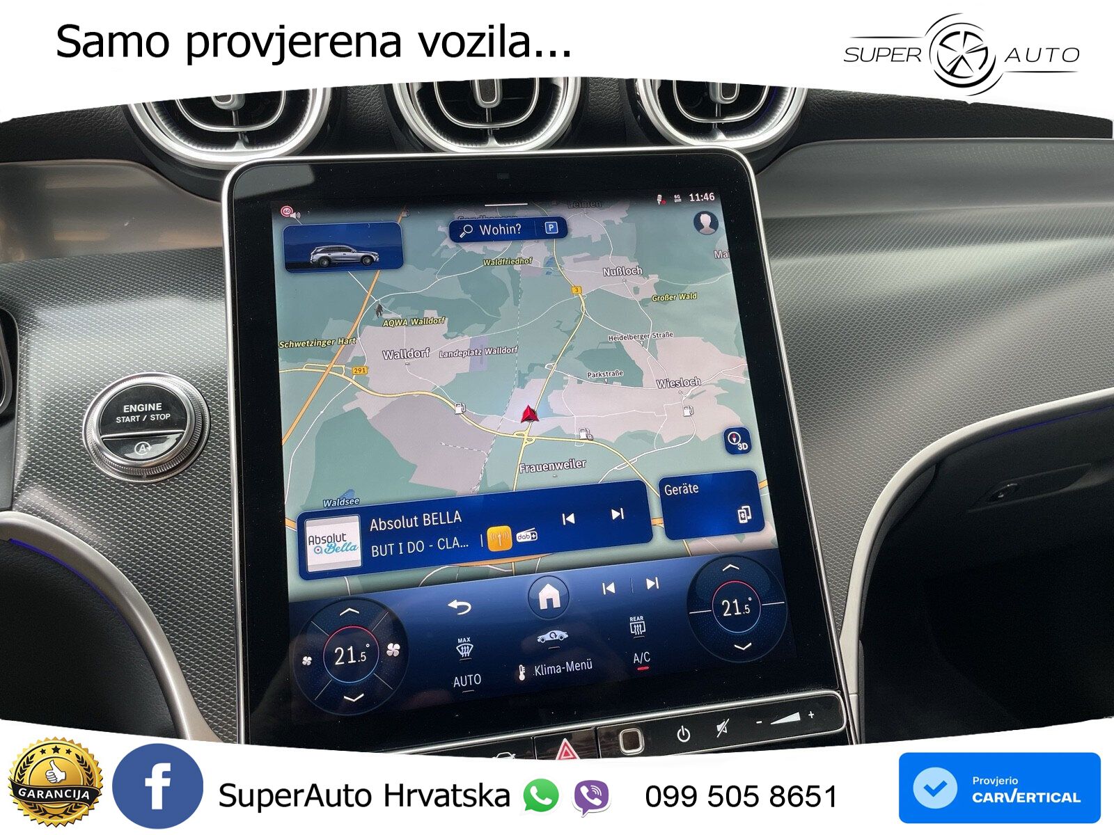 Mercedes GLC 220d (197 KS) 4MATIC 9G-TRONIC Avantgarde LED+GR SJED+ACC