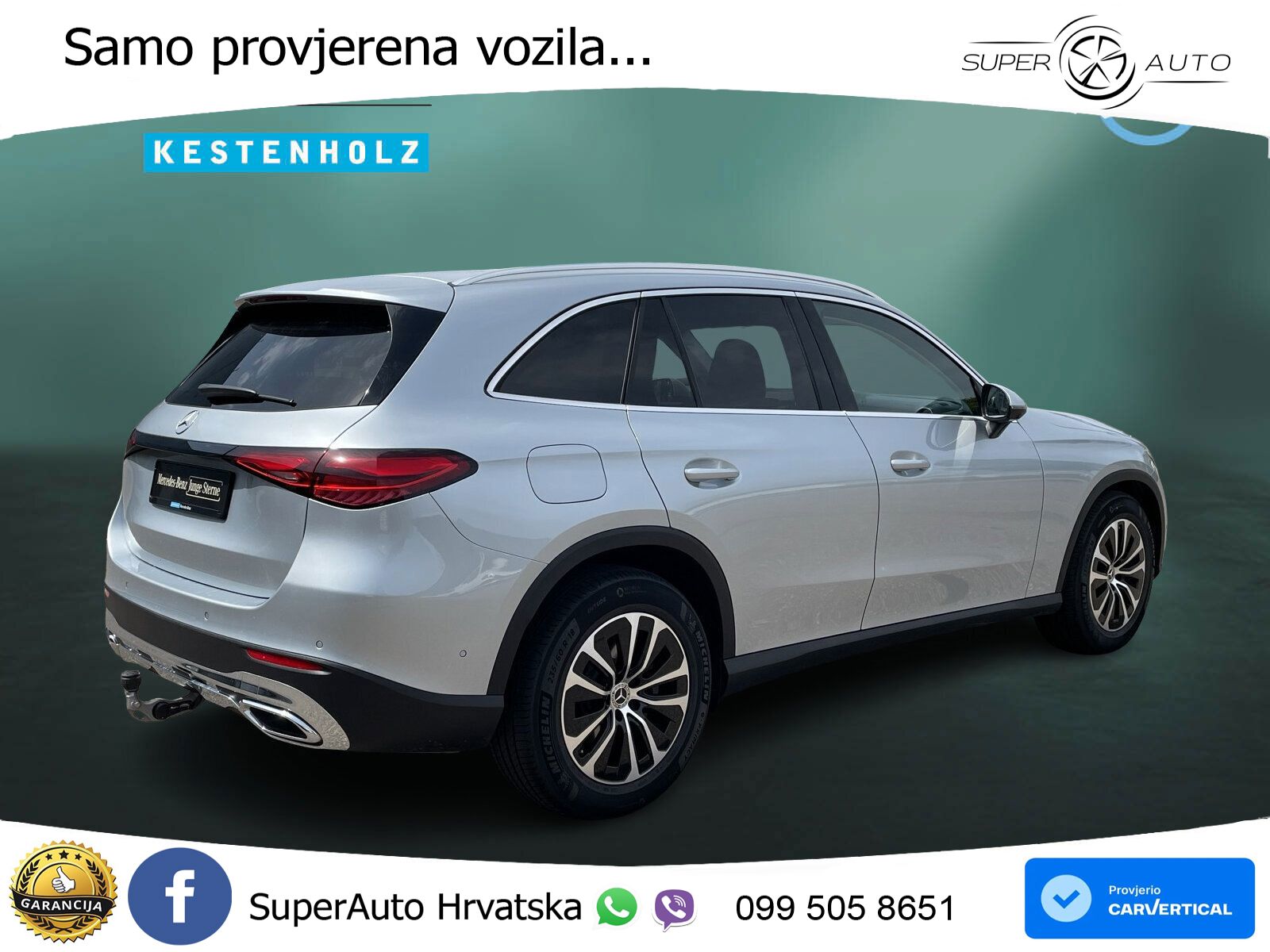 Mercedes GLC 220d (197 KS) 4MATIC 9G-TRONIC Avantgarde LED+GR SJED+ACC