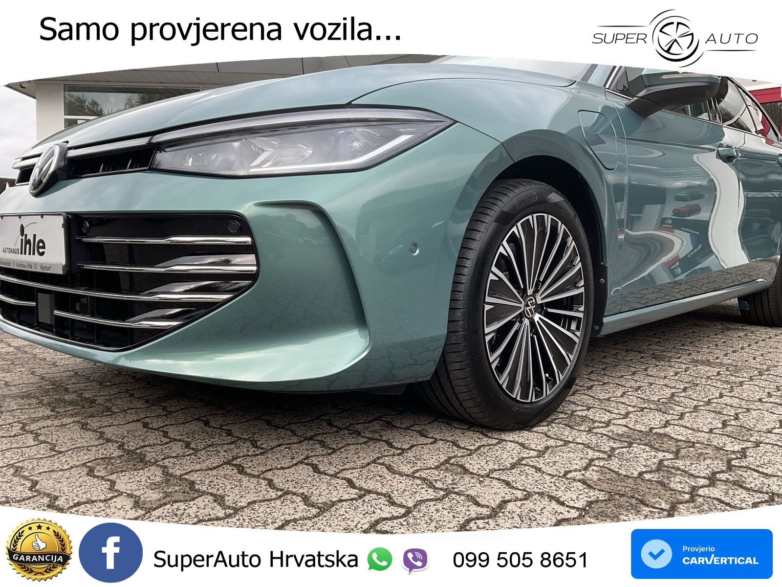 Volkswagen Passat Variant 1.5 TSI (204 KS) eHybrid DSG Elegance LED+GR SJED+ACC