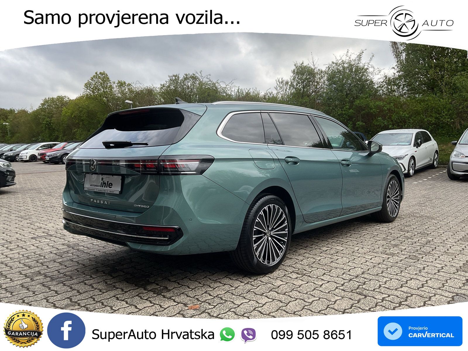 Volkswagen Passat Variant 1.5 TSI (204 KS) eHybrid DSG Elegance LED+GR SJED+ACC
