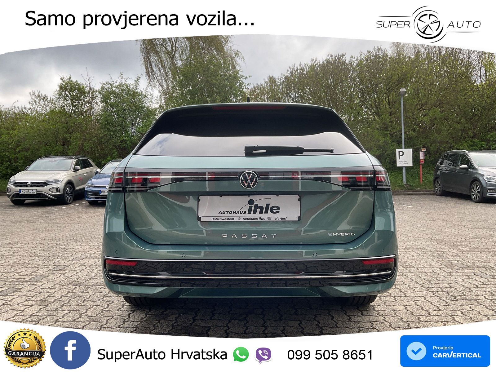 Volkswagen Passat Variant 1.5 TSI (204 KS) eHybrid DSG Elegance LED+GR SJED+ACC