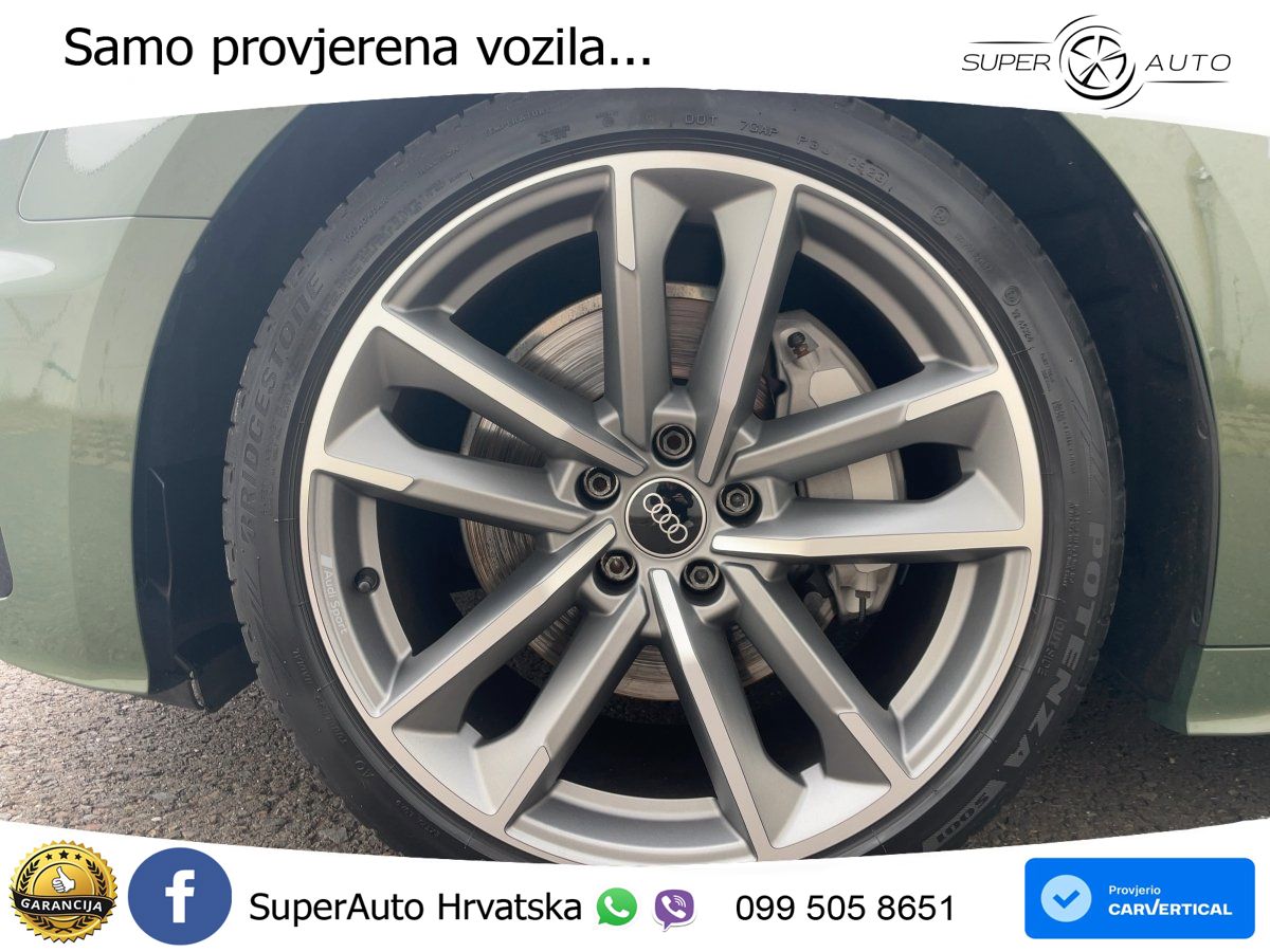 Audi A5 Sportback 45 TFSI (265 KS) quattro S tronic S line MATRIX+GR SJED+KAM