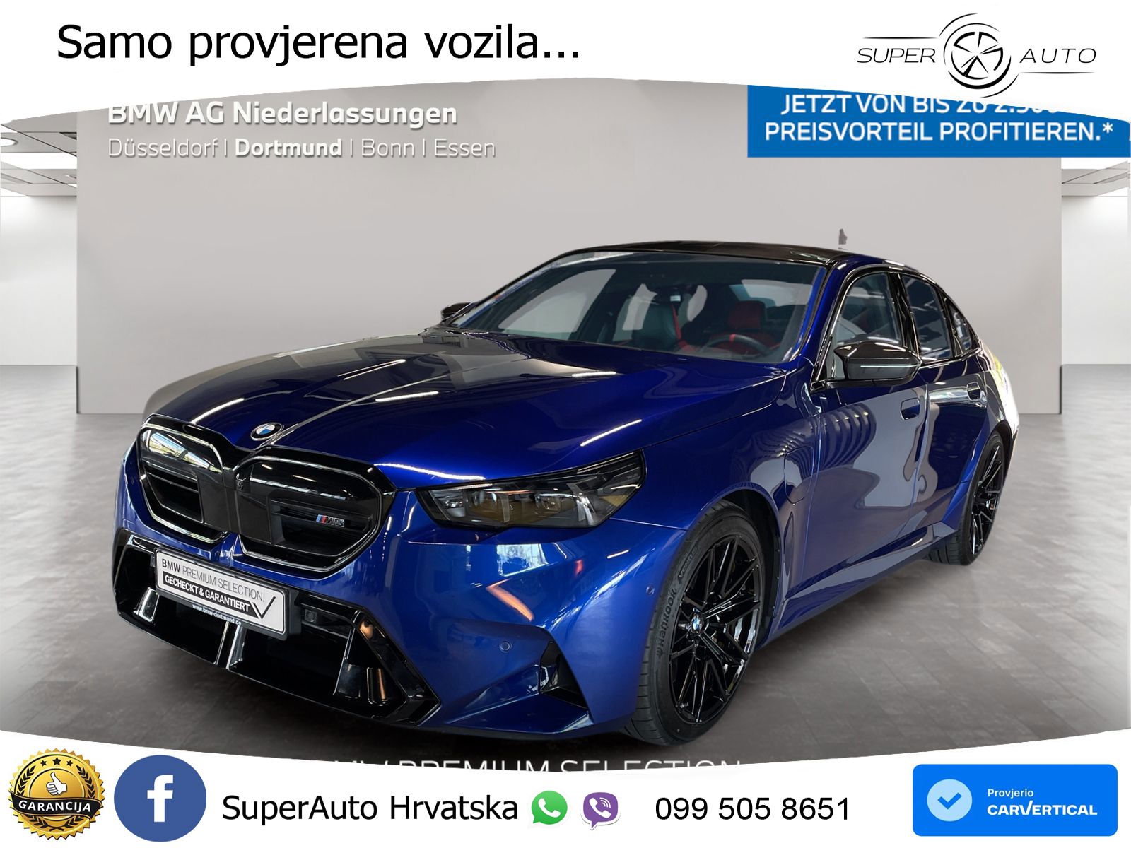 BMW M5 4.4 V8 (727 KS) xDrive Steptronic
